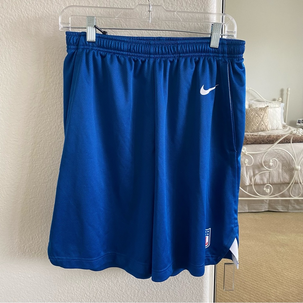Men's Blue NFL Nike Dri Fit Drawstring Shorts Size Medium